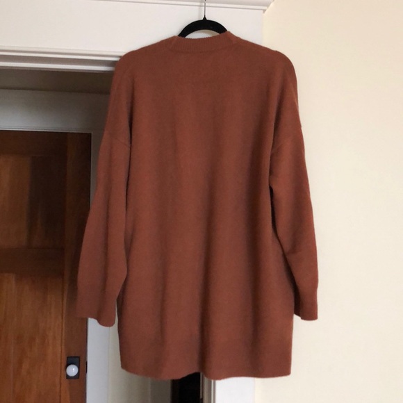 Vince rust cashmere cardigan